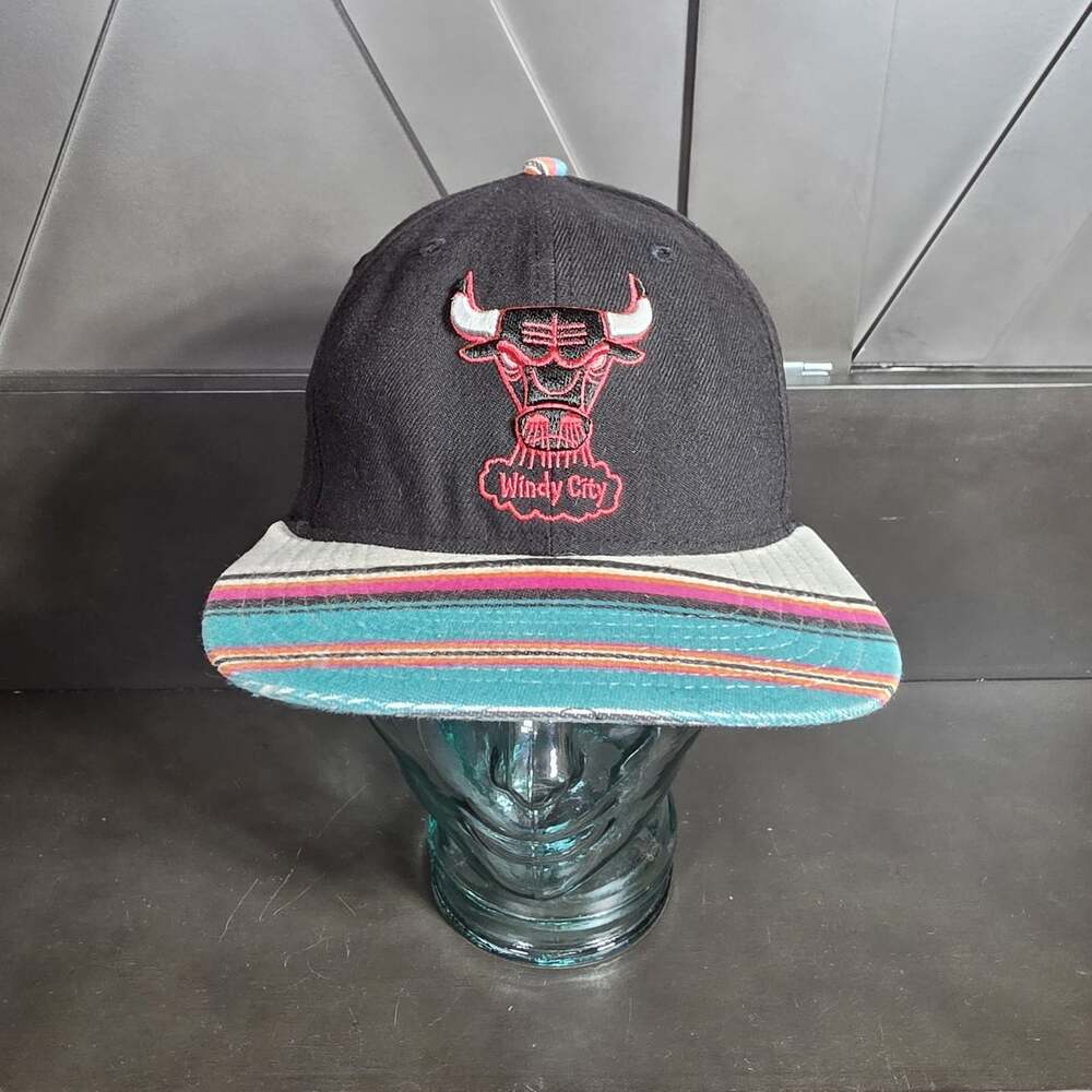 47 Brand Chicago Bulls Windy City Snapback Hat, Cap, NBA. Hardwood classics